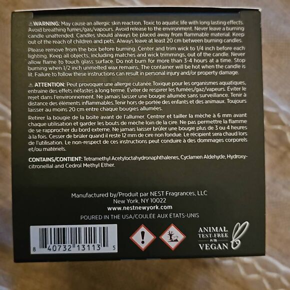 NEST Fragrances Mediterranean Fig Votive Candle, Model:NEST02MTF002 8.1oz - Picture 4 of 6